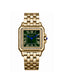 PIRLANT SBL03-4-YE Green Dial Square Women's Quartz Watch – product photo 4