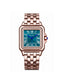 PIRLANT SBL03-5-PT Teal Dial Square Women's Quartz Watch – product photo 4