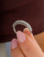 0.50 Carat Diamond Half-Eternity Ring