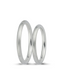 White Gold Wedding Band 2,40mm
