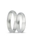 White Gold Wedding Band 4mm