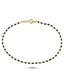 Black Enamel Gold Bracelet