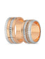 Two-Tone Wedding Band 9mm