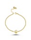 Chain Heart Gold Bracelet