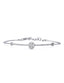 0.08 Carat Baguette Diamond Bracelet