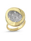 Mystic Orient Stone-Set Gold Round Gold Ring