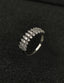 0.64 Carat Diamond Modern Baguette Ring