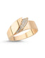 0.08 Carat Diamond Fancy Ring