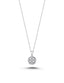 0.21 Carat Diamond Coronet Necklace