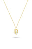 14K Pearl Gold Necklace