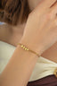 14K Gold 4 Beaded Bracelet