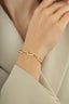 14K Paperclip Wide Gold Bracelet