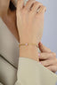 14K Soft Pink Chain Gold Bracelet