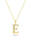 14K Stone-Set E Letteri Gold Necklace