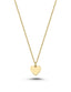 14K Heart Gold Necklace