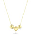 14K Square Detail Gold Necklace