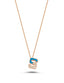 0.05 Carat Diamond S Letter Necklace