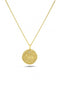 Capricorn Zodiac 14K Gold Necklace