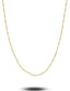 14K Boomerang Detail Chain Gold Necklace
