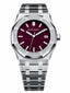 PIRLANT SBL04-1-MO Purple Dial Women's Classic Quartz Watch – 34 mm