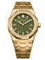 PIRLANT SBL04-2-YE Green Dial Women's Classic Quartz Watch – 34 mm