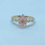 1.09 Carat Diamond Purpleganit Ring