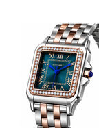 PIRLANT SBL03-3-PT Teal Dial Square Women's Quartz Watch – product photo 5