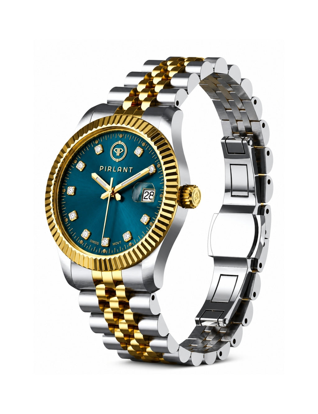 PIRLANT SBL01-2-PT Women's Classic Quartz Watch – 32 mm