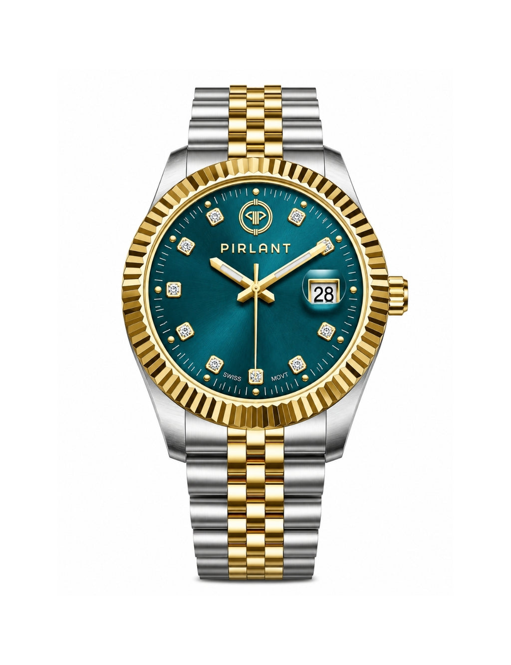 PIRLANT SBL01-2-PT Women's Classic Quartz Watch – 32 mm