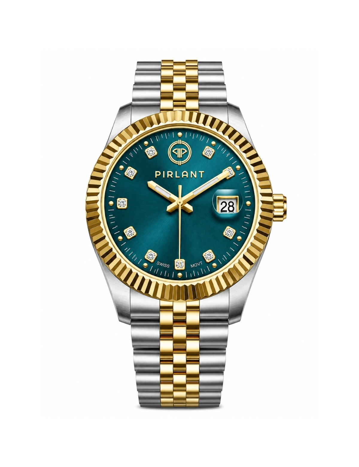 PIRLANT SBL01-2-PT Women's Classic Quartz Watch – 32 mm