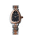 PIRLANT SBL07RBSI Black Dial Rounded Triangle Women's Quartz Watch – product photo 4