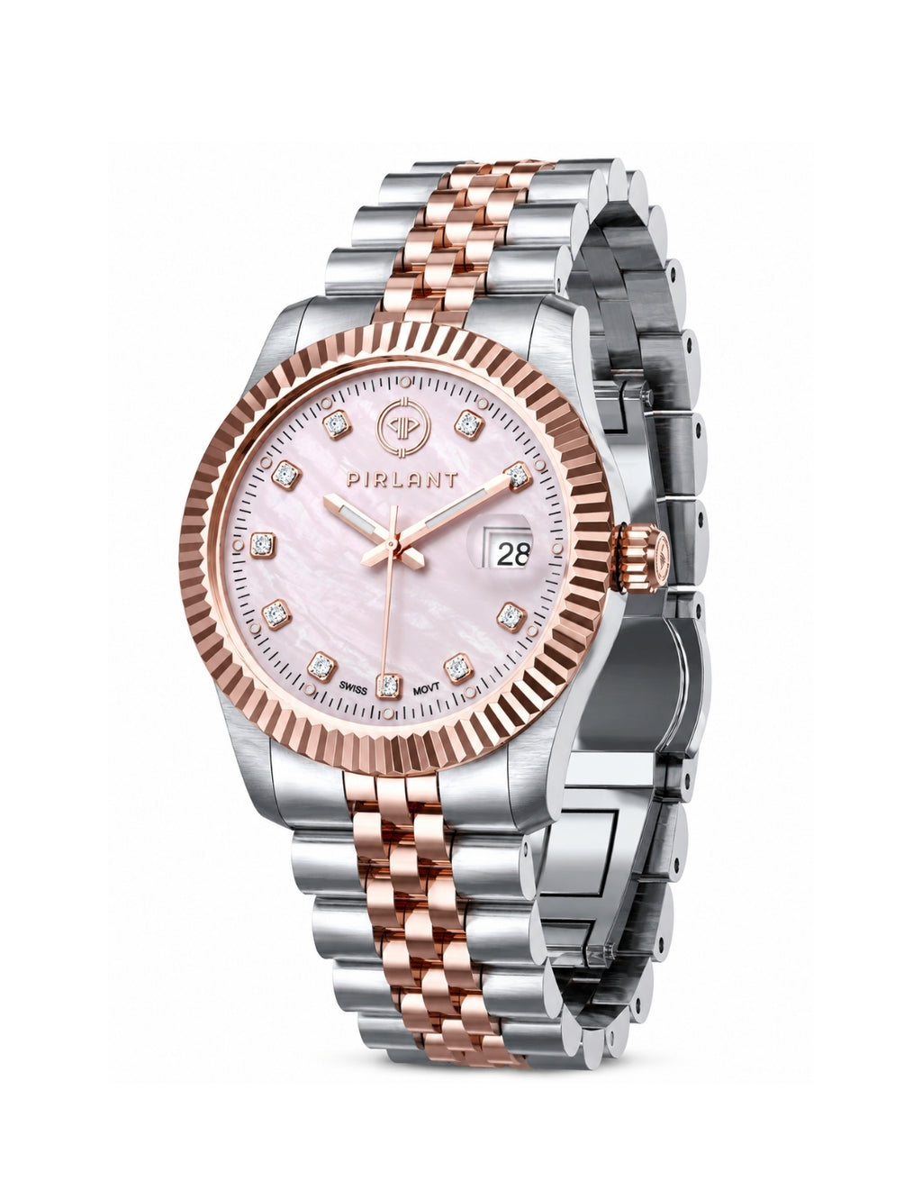 PIRLANT SBL01-3-PESE Women's Classic Quartz Watch – 32 mm