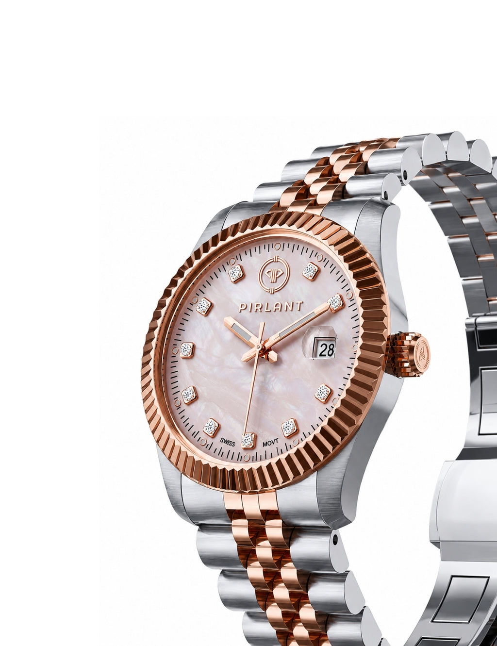 PIRLANT SBL01-3-PESE Women's Classic Quartz Watch – 32 mm