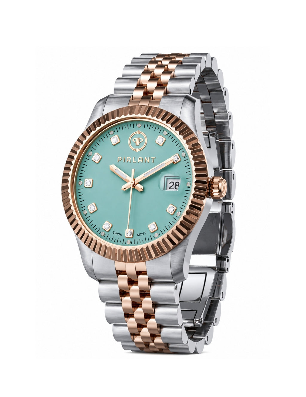 PIRLANT SBL01-3-TU Women's Classic Quartz Watch – 32 mm