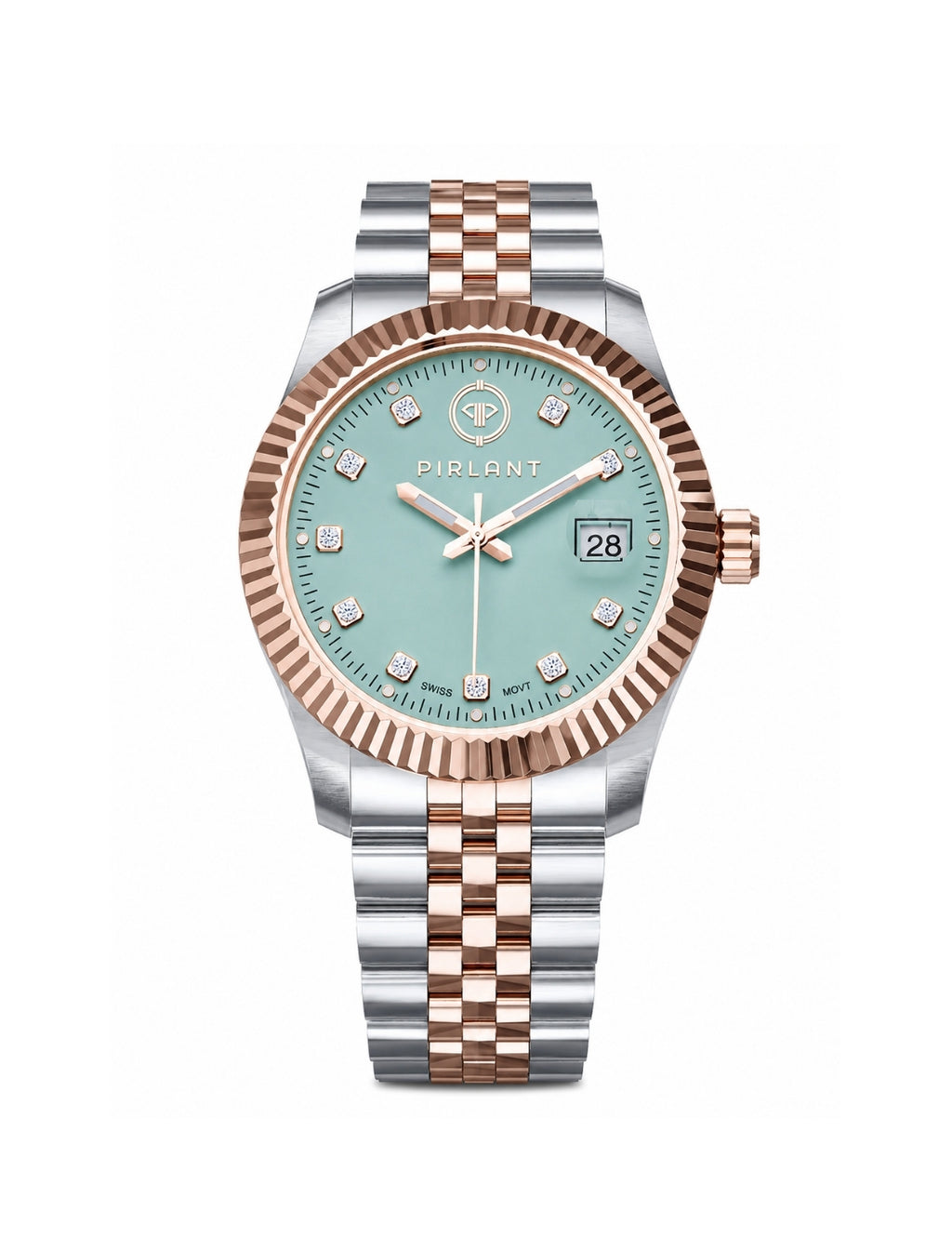 PIRLANT SBL01-3-TU Women's Classic Quartz Watch – 32 mm