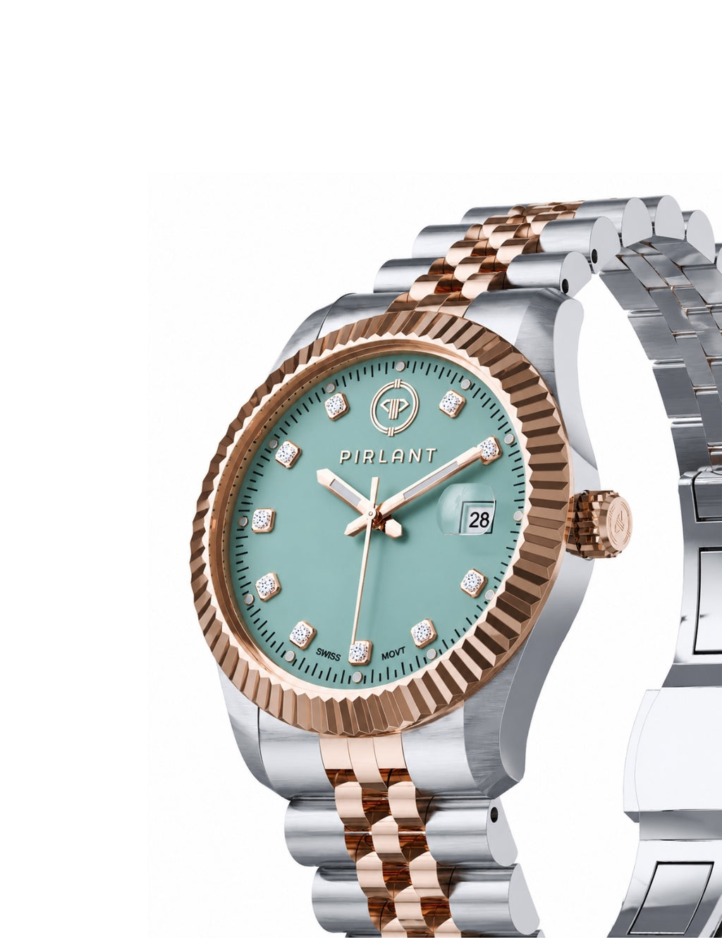 PIRLANT SBL01-3-TU Women's Classic Quartz Watch – 32 mm