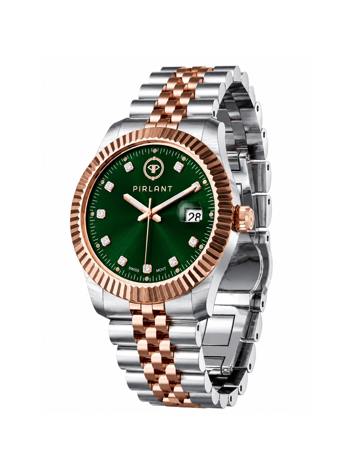 PIRLANT SBL01-3-YE Women's Classic Quartz Watch – 32 mm