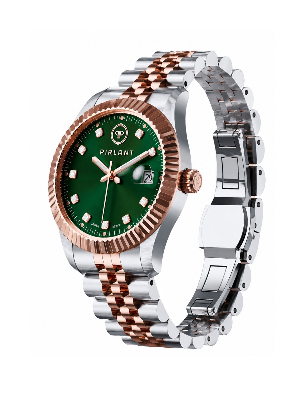 PIRLANT SBL01-3-YE Women's Classic Quartz Watch – 32 mm