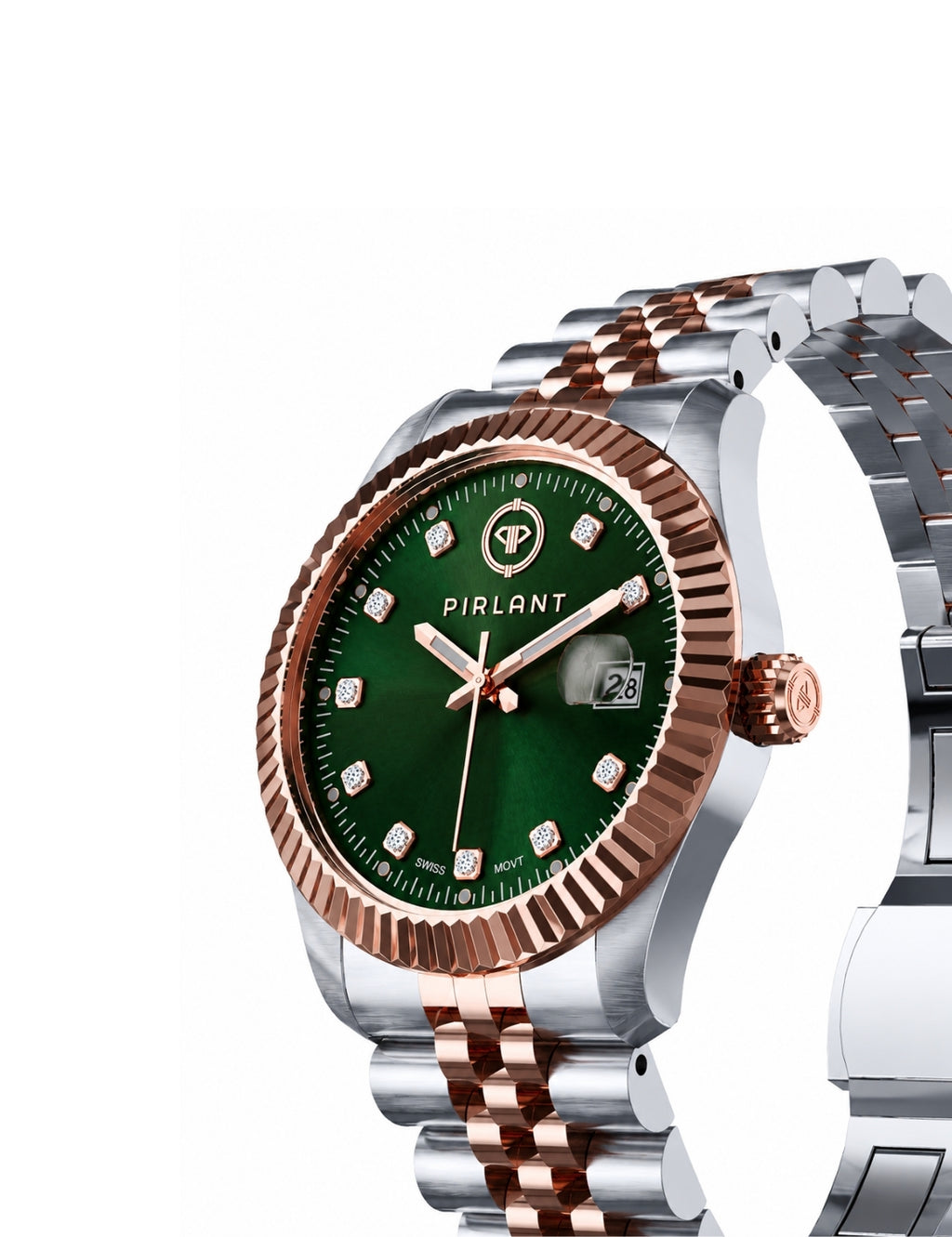 PIRLANT SBL01-3-YE Women's Classic Quartz Watch – 32 mm