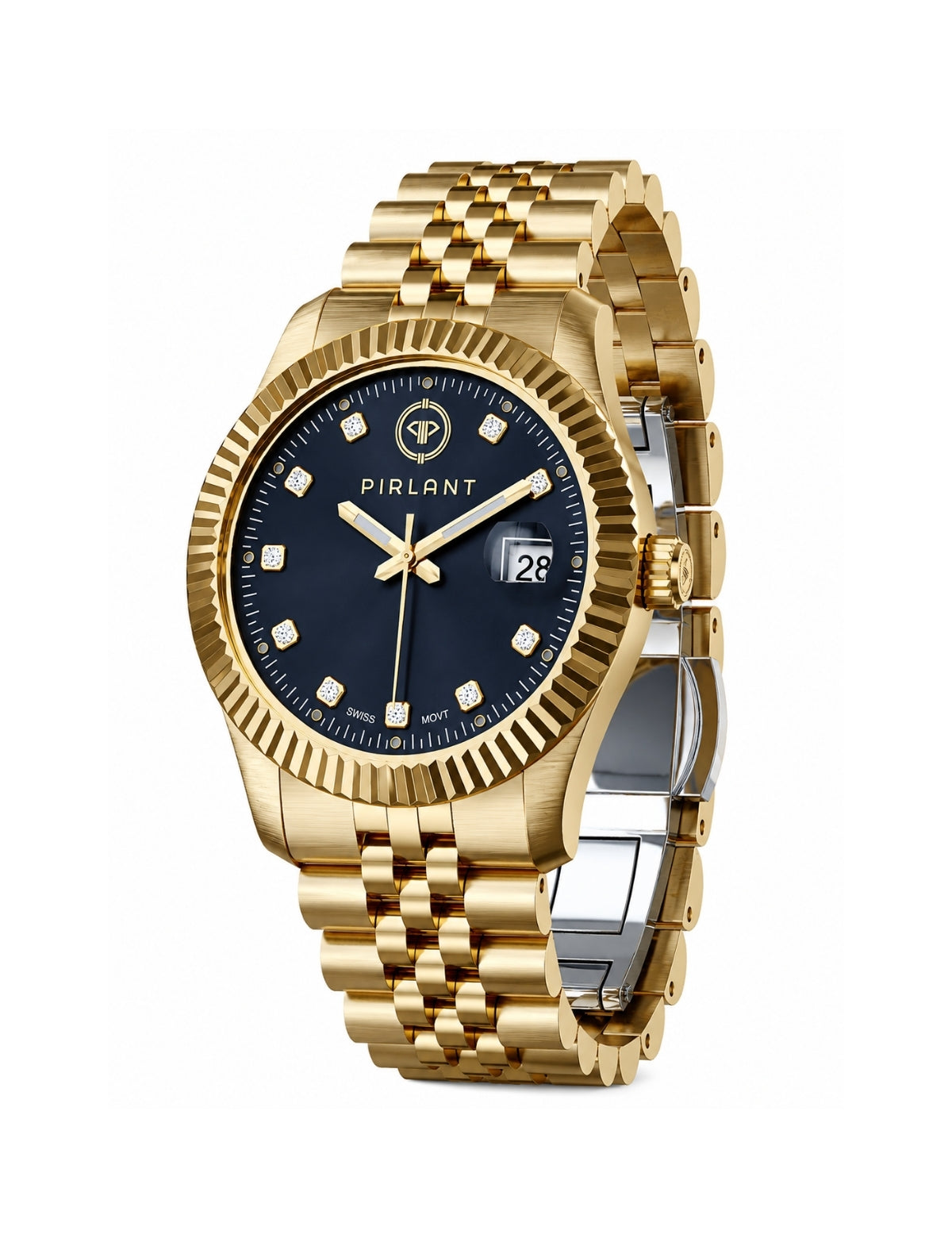 PIRLANT SBL01-4-SI Women's Classic Quartz Watch – 32 mm