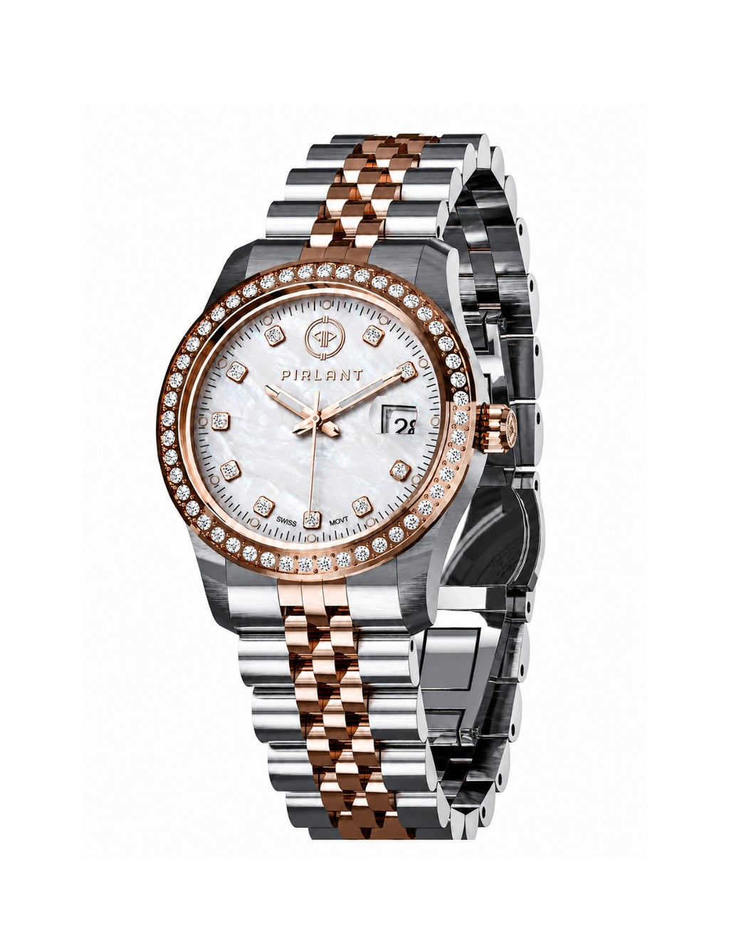 PIRLANT SBL01-3T-SE Women's Classic Quartz Watch – 32 mm