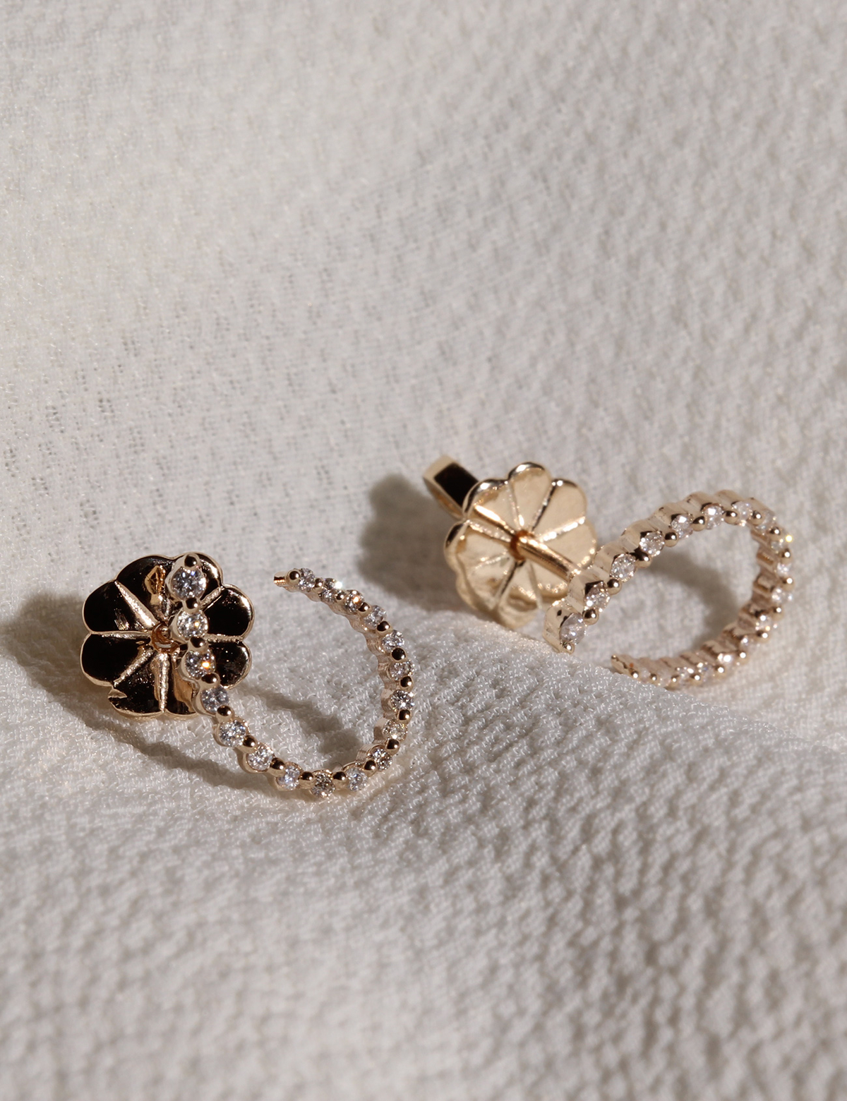 0.17 Carat Diamond Earrings