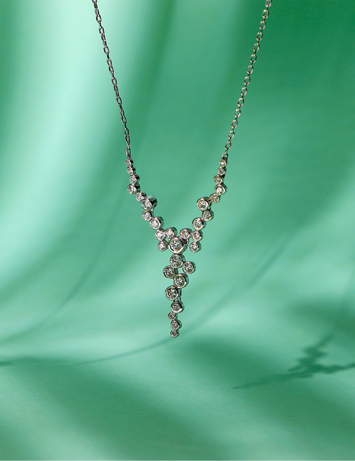 0.37 Carat Diamond Necklace