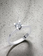 0.25 Carat Bold Prong-Set Solitaire Diamond Ring