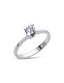 0.30 Carat Bold Prong-Set Solitaire Diamond Ring