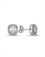 0.39 Carat Diamond Baguette Earrings