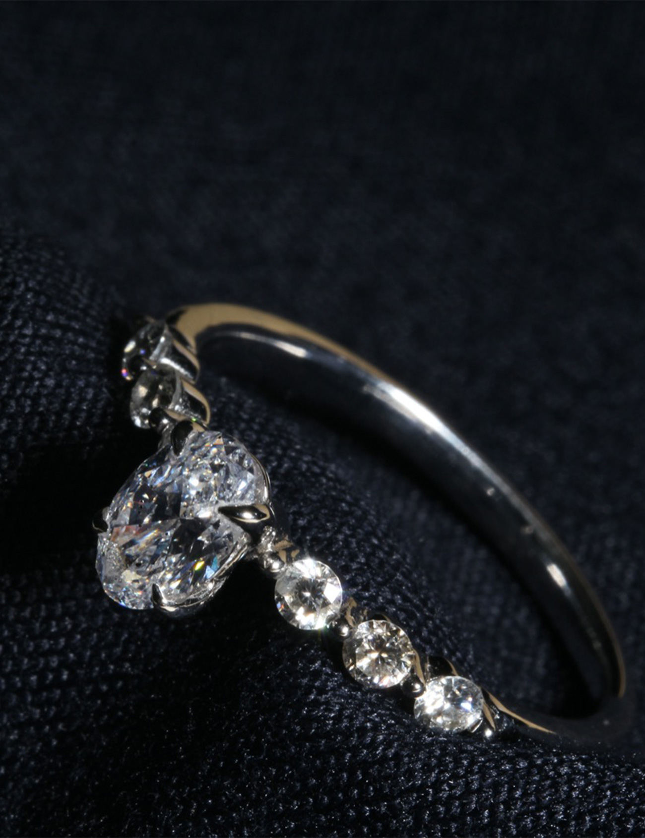 0.76 Carat Diamond Ring Secondary image