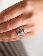 1.38 Carat Baguette Diamond Ring