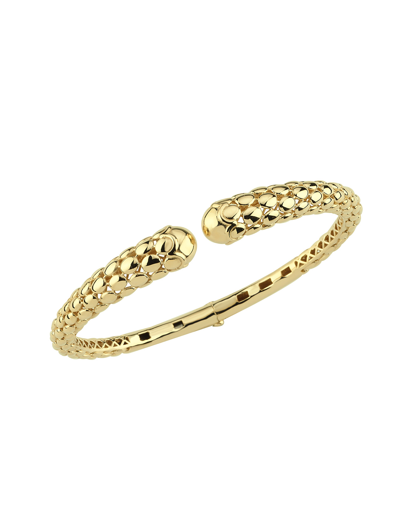 14K Design Gold Cuff Bracelet