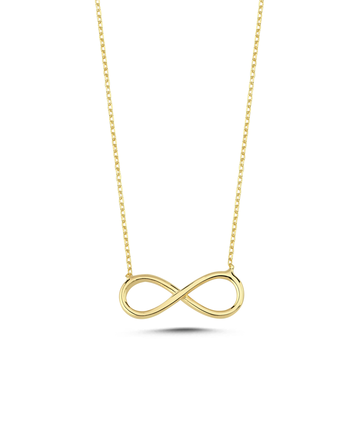 Infinity Gold Necklace Main image
